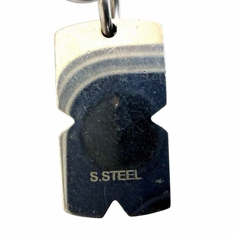 Black & Blue Jewelry Co Men’s Stainless Steel  Link Statement Bracelet